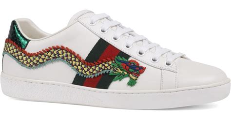 gucci ace dragon velvet|Gucci ace tennis shoes.